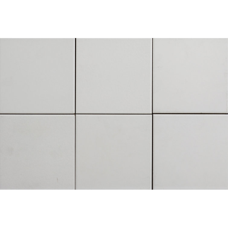 Tile & Marble Liquidators Courtney 6.5" x 6.5" Straight Edge Ceramic Wall Tile Wayfair Canada